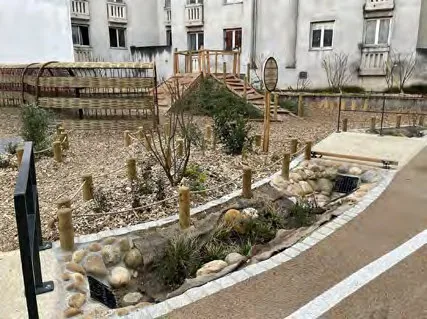 Des cours en relief — Saint-Mandé (94)
