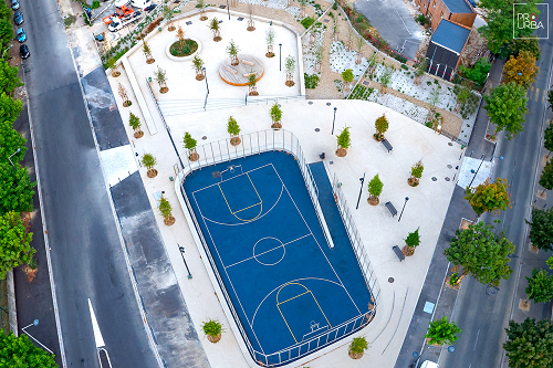 Pro Urba espace sportif à Seine Saint-Denis Quartier Guynemer