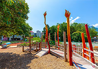 Aire de jeux inclusive, Parc Paul Vallier, Grenoble