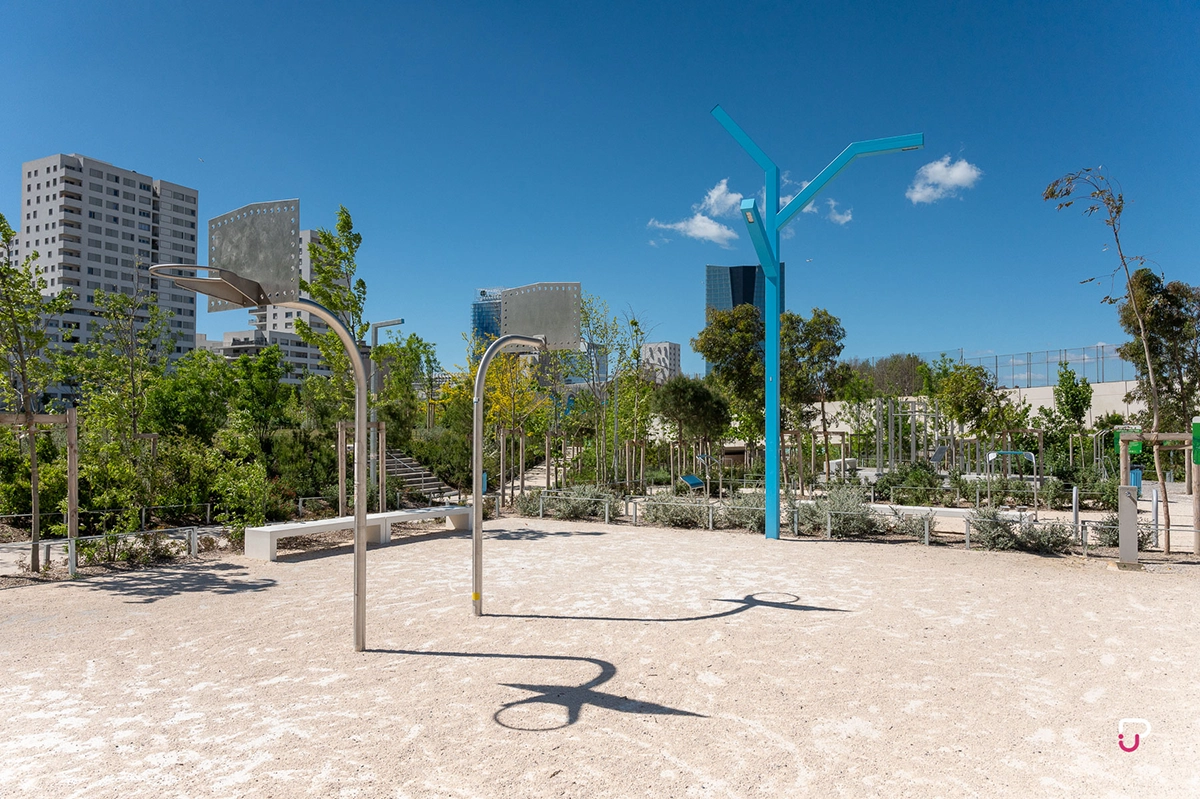 Terrain de basketball